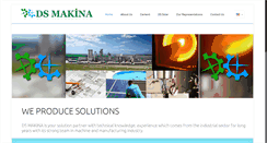 Desktop Screenshot of dsmakina.com